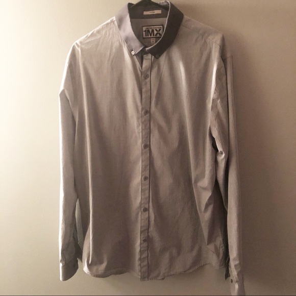 Express Fitted 1MX Dress Shirt - Picture 3 of 4